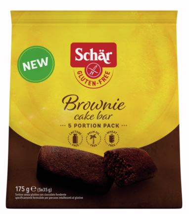 SCHAR BROWNIE CAKE BAR 175 G - Gruppofarmastore.it