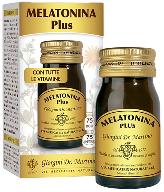 MELATONINA PLUS 75 PASTIGLIE NUOVA FORMULAZIONE - Gruppofarmastore.it