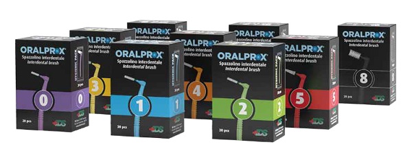 ORALPROX SCOVOLINO BLISTER 6 PEZZI MISURA 0 - Gruppofarmastore.it