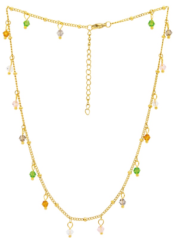 ATELIER FRATTINA 70 COLLANA ORO PIETRE COLORATE - Gruppofarmastore.it