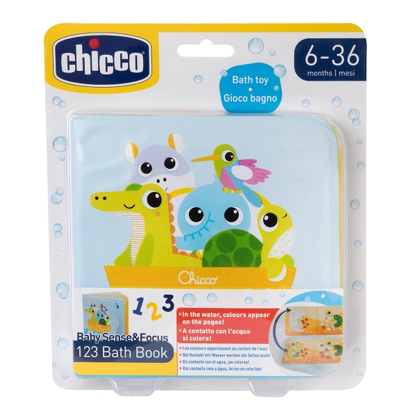 CHICCO GIOCO BABY SENSE&FOCUS 123 LIBRO BAGNO - Gruppofarmastore.it