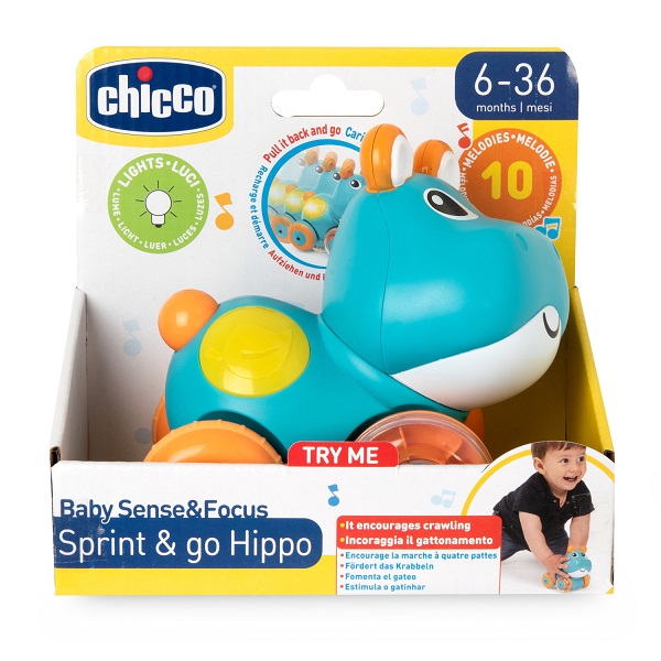 CHICCO GIOCO BABY SENSE&FOCUS HIPPO SPRINT&GO - Gruppofarmastore.it