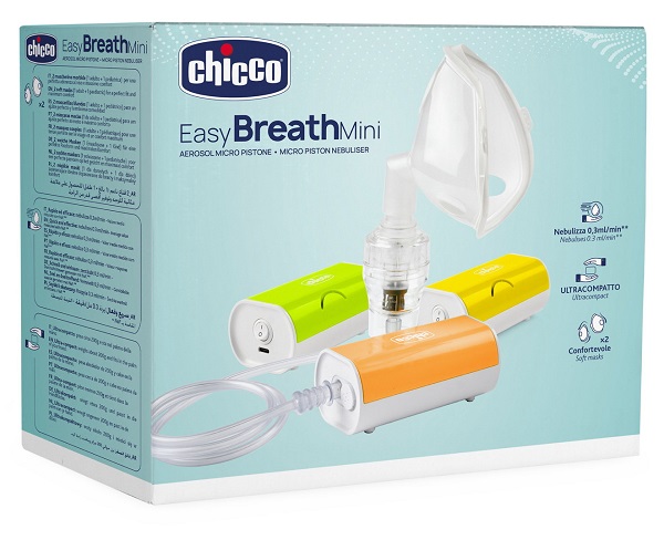 AEROSOL MICROPISTONE MINI EASY BREATH CHICCO - Gruppofarmastore.it