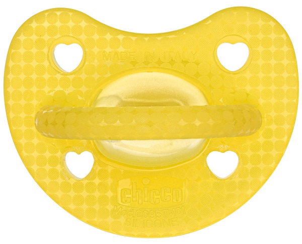 CHICCO GOMMOTTO LUXE FLUO 2-6 GIALLO 1 PEZZO - Gruppofarmastore.it