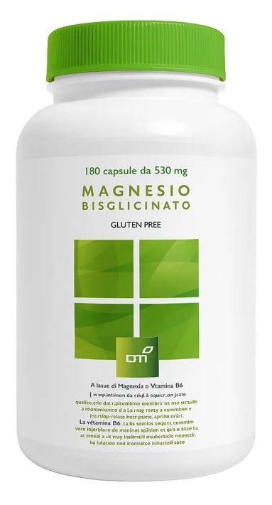 MAGNESIO BISGLICINATO 180 CAPSULE DA 530 MG - Gruppofarmastore.it