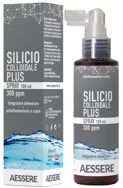 SILICIO COLLOIDALE PLUS SPRAY 300PPM 100 ML - Gruppofarmastore.it