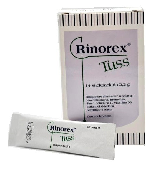 RINOREX TUSS 14 STICKPACK DA 2,2 G - Gruppofarmastore.it
