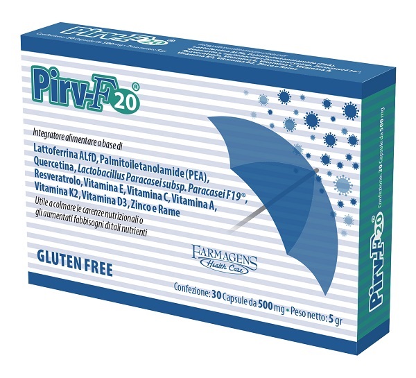 PIRV F20 30 CAPSULE 500 MG - Gruppofarmastore.it