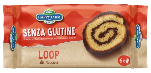 HAPPY FARM LOOP NOCCIOLA 6 PEZZI DA 36 G - Gruppofarmastore.it