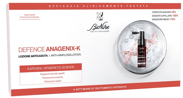 DEFENCE ANAGENIX K LOZIONE ANTI CADUTA 6 FLACONCINI 15 ML - Gruppofarmastore.it