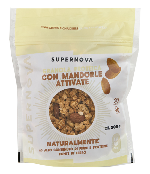 SUPERNOVA GRANOLA ORIGINAL MANDORLE ATTIVATE 300 G - Gruppofarmastore.it