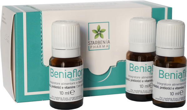 BENIAFLOR FLACONCINI 10 FLACONI DA 10 ML - Gruppofarmastore.it