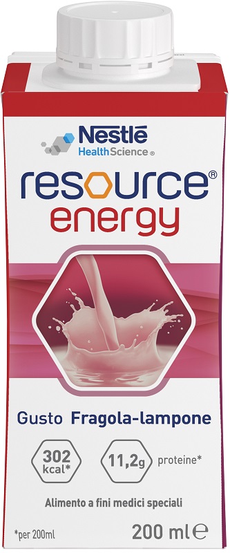 RESOURCE ENERGY FRAGOLA-LAMPONE 200 ML - Gruppofarmastore.it