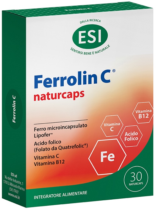 ESI FERROLIN C 30 NATURCAPS - Gruppofarmastore.it
