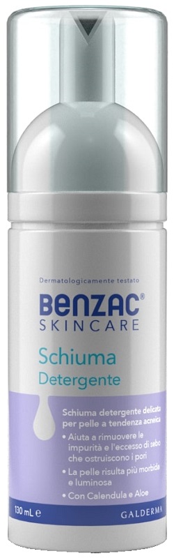 BENZAC SKINCARE SCHIUMA DETERGENTE 130 ML - Gruppofarmastore.it