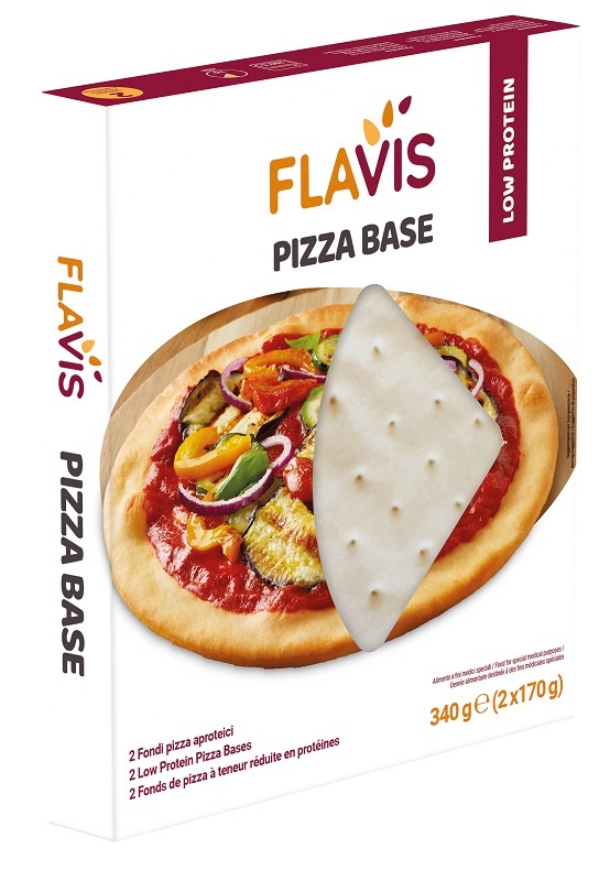 FLAVIS PIZZA BASE 2 FONDI PIZZA APROTEICI DA 170 G - Gruppofarmastore.it