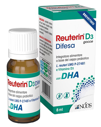 REUTERIN D3 DIFESA GOCCE CON DHA 8 ML - Gruppofarmastore.it
