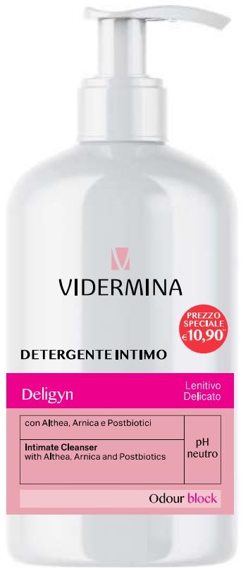 VIDERMINA DELIGYN DETERGENTE INTIMO 500 ML NUOVA FORMULAZIONE SPECIAL PRICE - Gruppofarmastore.it