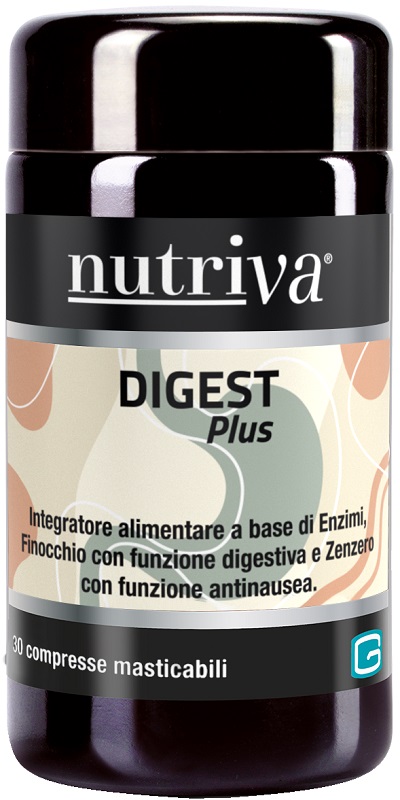 NUTRIVA DIGEST PLUS 30 COMPRESSE MASTICABILI - Gruppofarmastore.it