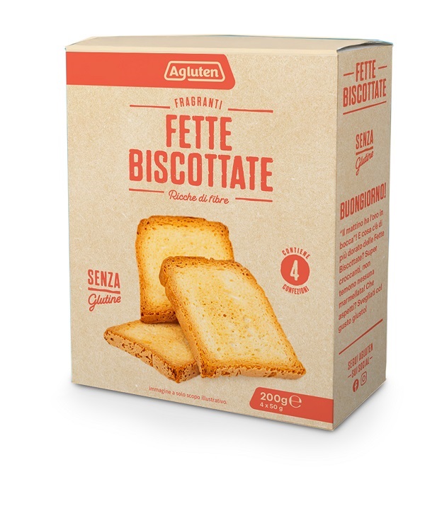 AGLUTEN FETTE BISCOTTATE 200 G - Gruppofarmastore.it