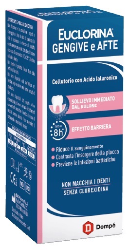 EUCLORINA GENGIVE E AFTE COLLUTORIO 200 ML - Gruppofarmastore.it