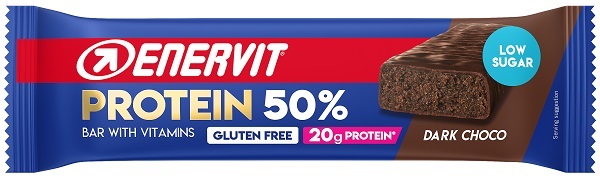 ENERVIT SPORT PROTEIN BAR 50% DARK 40 G - Gruppofarmastore.it