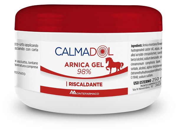 CALMADOL ARNICA GEL 98% RISCALDANTE 250 ML - Gruppofarmastore.it