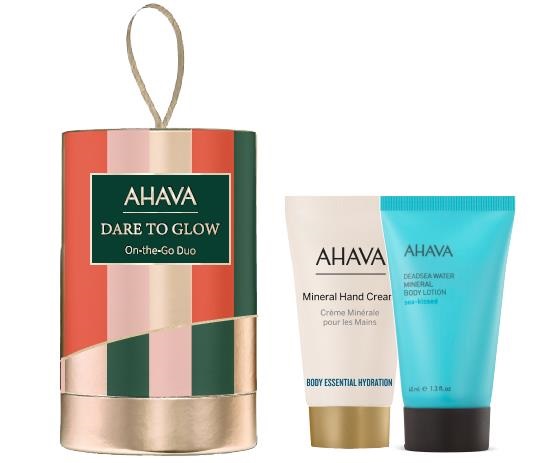 AHAVA ON THE GO DUO 1 CREMA MANI 40 ML + 1 CREMA CORPO 40 ML - Gruppofarmastore.it