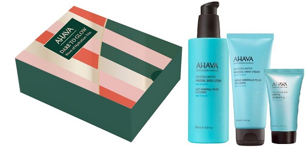 AHAVA WAVE OF HYDRATION TRIO 1 CREMA MANI 250 ML + 1 CREMA CORPO 100 ML + 1 GEL DOCCIA 40 ML - Gruppofarmastore.it
