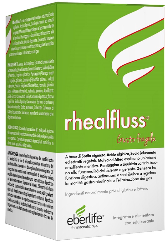 RHEALFLUSS FRAGOLA 20 STICKPACK DA 10 ML - Gruppofarmastore.it