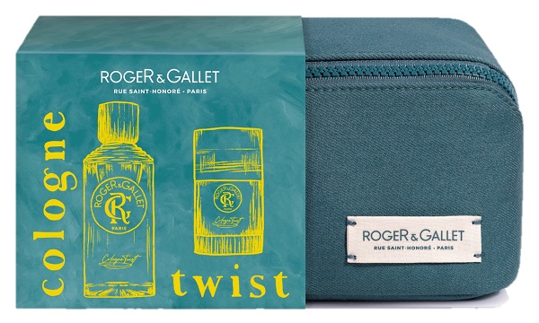 ROGER&GALLET SET NATALE TROUSSE TWIST EAU DE COLOGNE 100 ML + DEODORANT 24H 50 G 25 - Gruppofarmastore.it