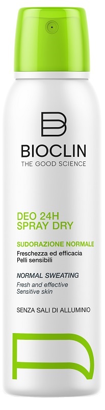 BIOCLIN DEO 24H SPRAY DRY NUOVA FORMULA 150 ML - Gruppofarmastore.it