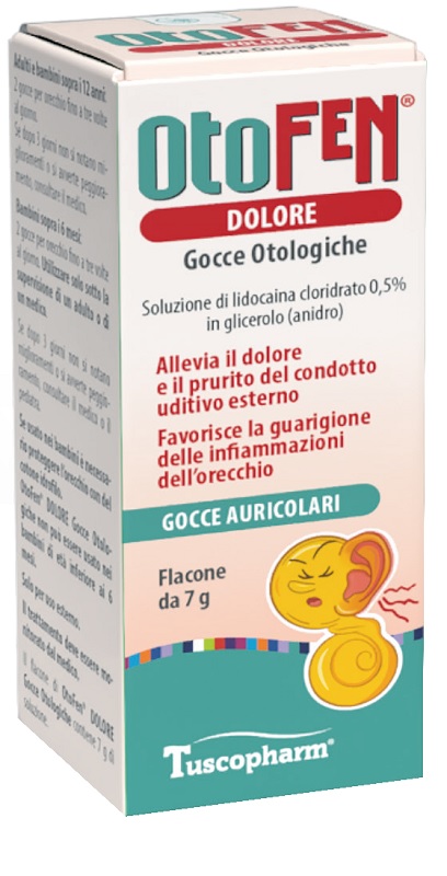 GOCCE OTOLOGICHE OTOFEN DOLORE 7 G - Gruppofarmastore.it