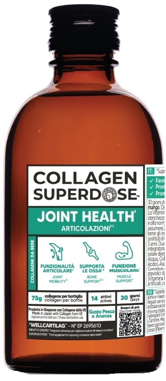 COLLAGEN SUPERDOSE JOINT HEALTH 300 ML COLLAGENE 75 G - Gruppofarmastore.it