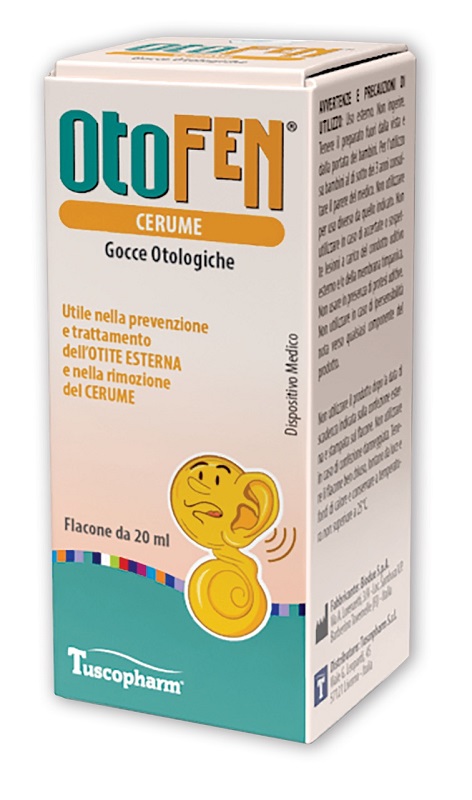 OTOFEN CERUME GOCCE OTOLOGICHE 20 ML - Gruppofarmastore.it