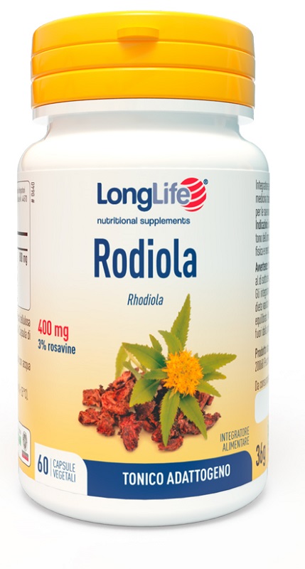 LONGLIFE RODIOLA 3% ROSAVINE 400 MG 60 TAVOLETTE - Gruppofarmastore.it