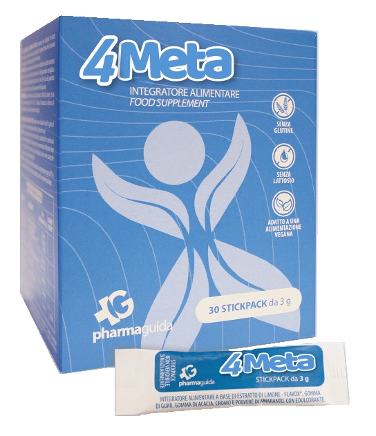 4META 30 STICKPACK DA 3 G SENZA GLUTINE SENZA LATTOSIO - Gruppofarmastore.it