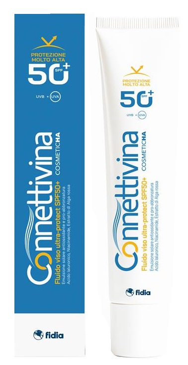 CONNETTIVINA FLUIDO VISO ULTRA PROTECT SPF50+ 50 ML - Gruppofarmastore.it