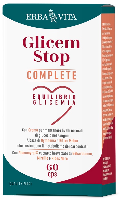 GLICEM STOP COMPLETE 60 CAPSULE - Gruppofarmastore.it