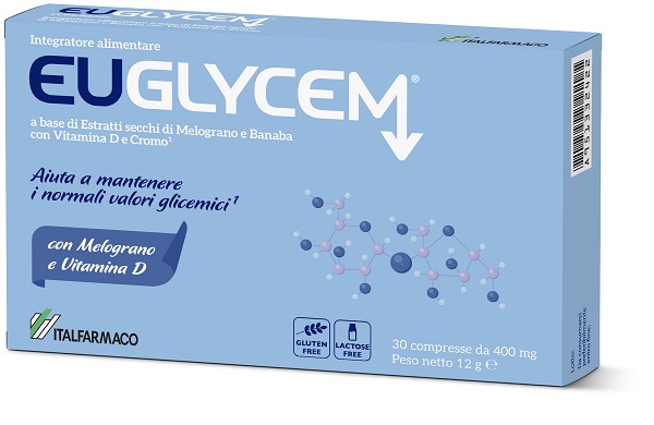EUGLYCEM 30 COMPRESSE DA 400 MG SENZA GLUTINE SENZA LATTOSIO - Gruppofarmastore.it