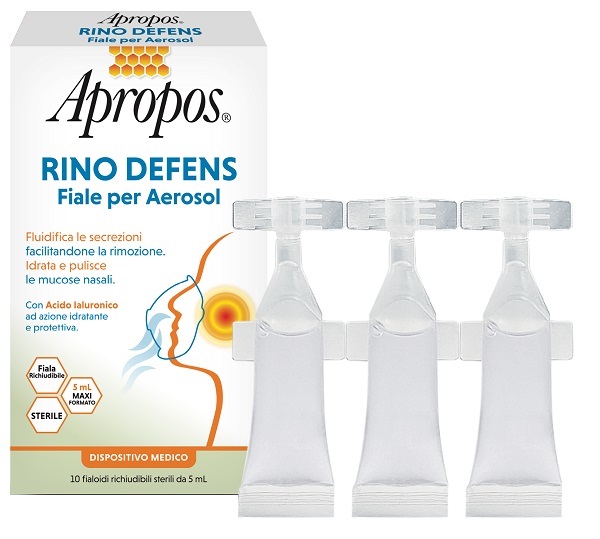 APROPOS RINO DEFENS 10 FIALE 5 ML PER AEROSOL - Gruppofarmastore.it