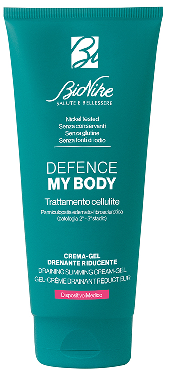 DEFENCE MY BODY TRATTAMENTO CELLULITE CREMA-GEL DRENANTE RIDUCENTE 75 ML - Gruppofarmastore.it
