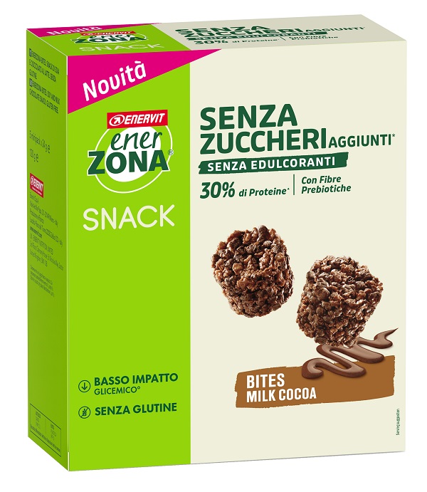 ENERZONA BITES MILK COCOA NAS 24 G 5 PEZZI - Gruppofarmastore.it