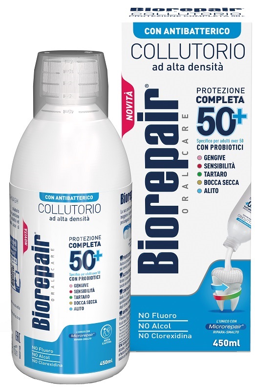 BIOREPAIR COLLUTORIO PROTEZIONE COMPLETA 50+ 450 ML - Gruppofarmastore.it