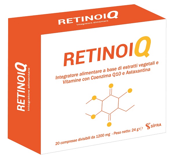RETINOIQ 20 COMPRESSE DIVISIBILI DA 1200 MG - Gruppofarmastore.it