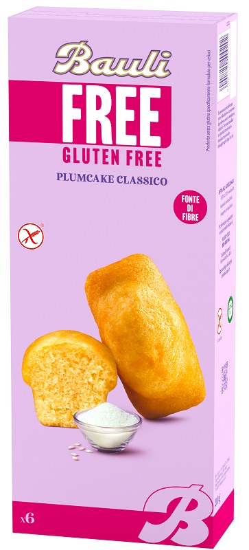 BAULI FREE PLUMCAKE CLASSICO 6 PEZZI DA 35 G - Gruppofarmastore.it