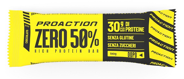 PROACTION FIT ZERO BAR 50% CIOCCOLATO 60 G - Gruppofarmastore.it