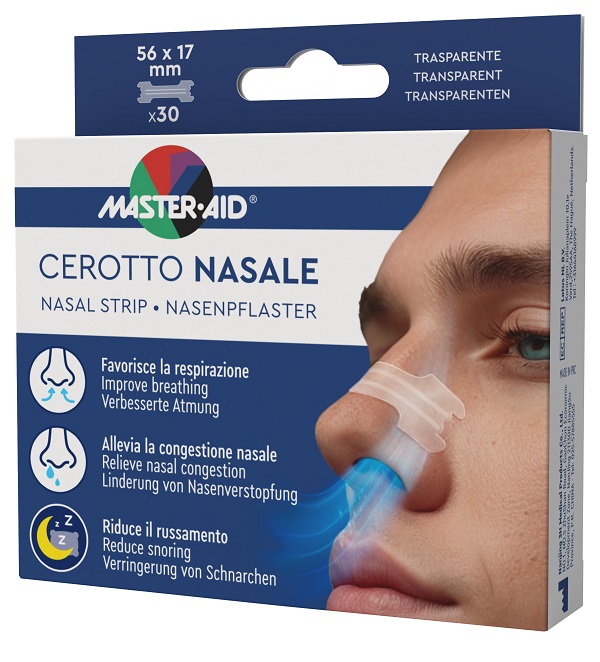 CEROTTO NASALE MASTER-AID 56X17MM 30 PEZZI - Gruppofarmastore.it