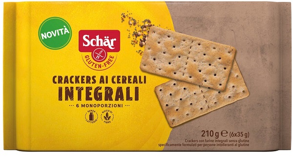 SCHAR CRACKERS CEREALI INTEGRALI 6 PEZZI DA 35 G - Gruppofarmastore.it