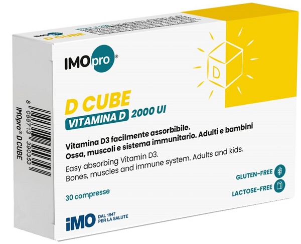IMOPRO D CUBE 30 COMPRESSE 600 MG - Gruppofarmastore.it